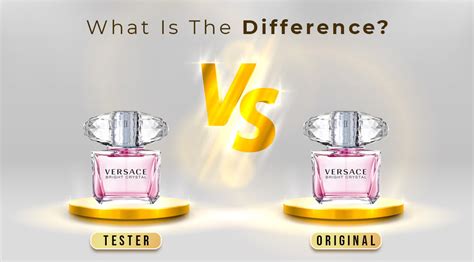 us tester perfume vs original|difference between perfume and tester.